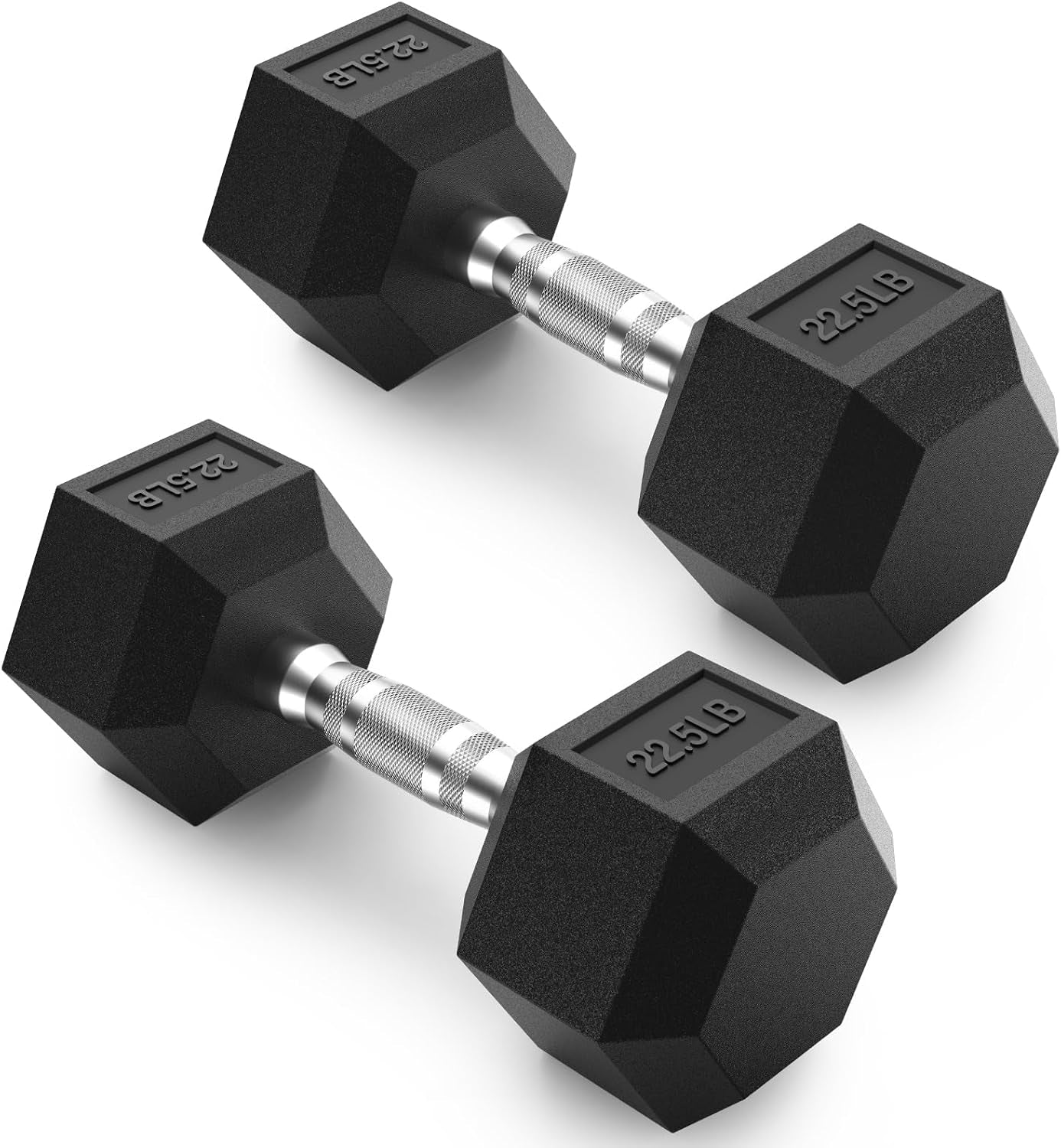PAPABABE Dumbbells Set Dumbbells Pair, Hand Weights for Women Men at Home, Free Weights Dumbbells Set for Home Gym Equipment, Pesas Mancuernas Para Ejercicios De Hombre Casa.