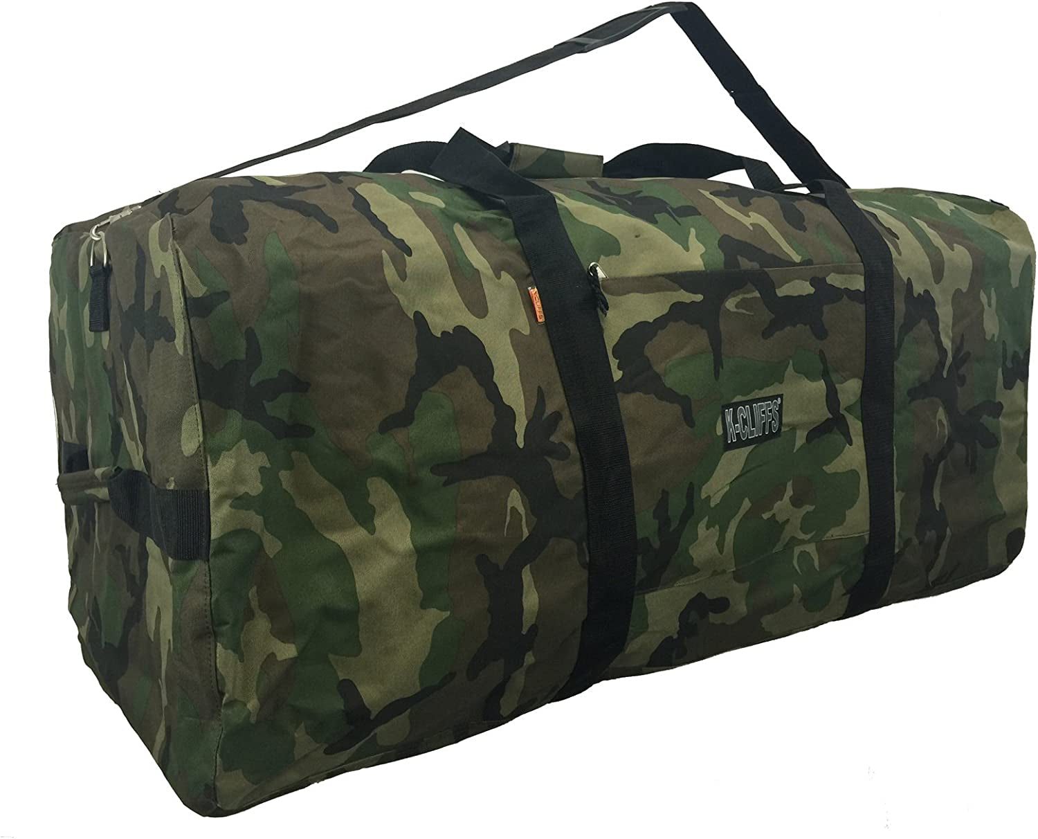 Heavy Duty Cargo Duffel Large Sport Gear Drum Set Equipment Hardware Travel Bag Rooftop Rack Bag (36" X 17" X 17", Black)