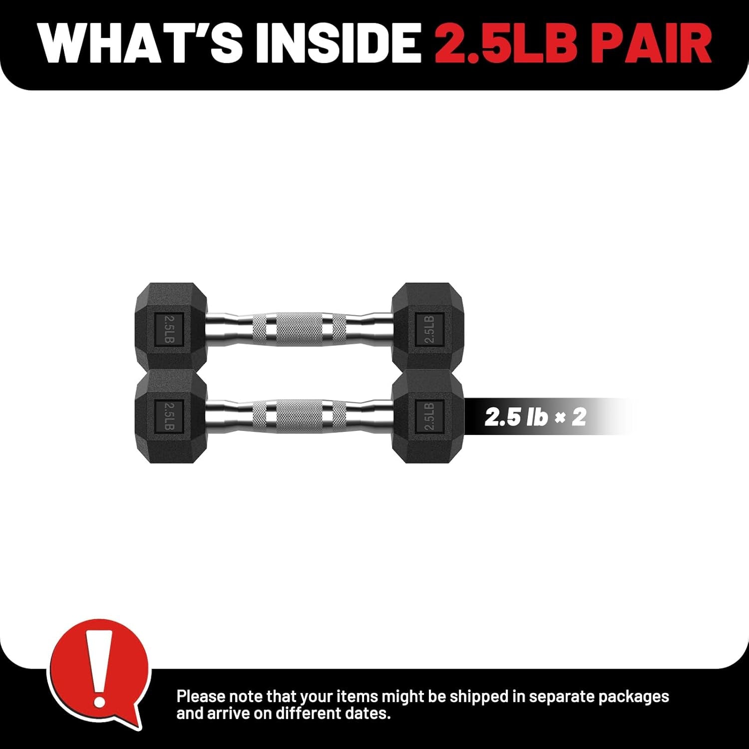 PAPABABE Dumbbells Set Dumbbells Pair, Hand Weights for Women Men at Home, Free Weights Dumbbells Set for Home Gym Equipment, Pesas Mancuernas Para Ejercicios De Hombre Casa.