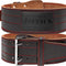 Jaffick Genuine Leather Weight Lifting Belt of 4 Inches Wide Lower Back Support and Injury Prevention for Gym Fitness Workout Cross Training for Men and Women Squat Deadlift up to 800 Lbs