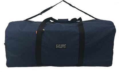Heavy Duty Cargo Duffel Large Sport Gear Drum Set Equipment Hardware Travel Bag Rooftop Rack Bag (36" X 17" X 17", Black)